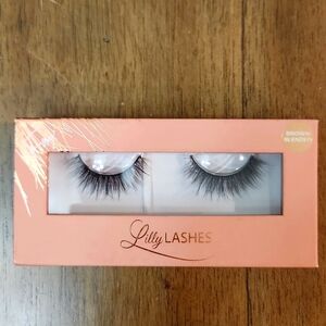 Brand New Lilly Lashes Everyday Faux Mink Brown Blended